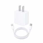 Apple iPhone 14 Pro Max 20W USB-C Power Adapter with USB-C to Lightning Cable